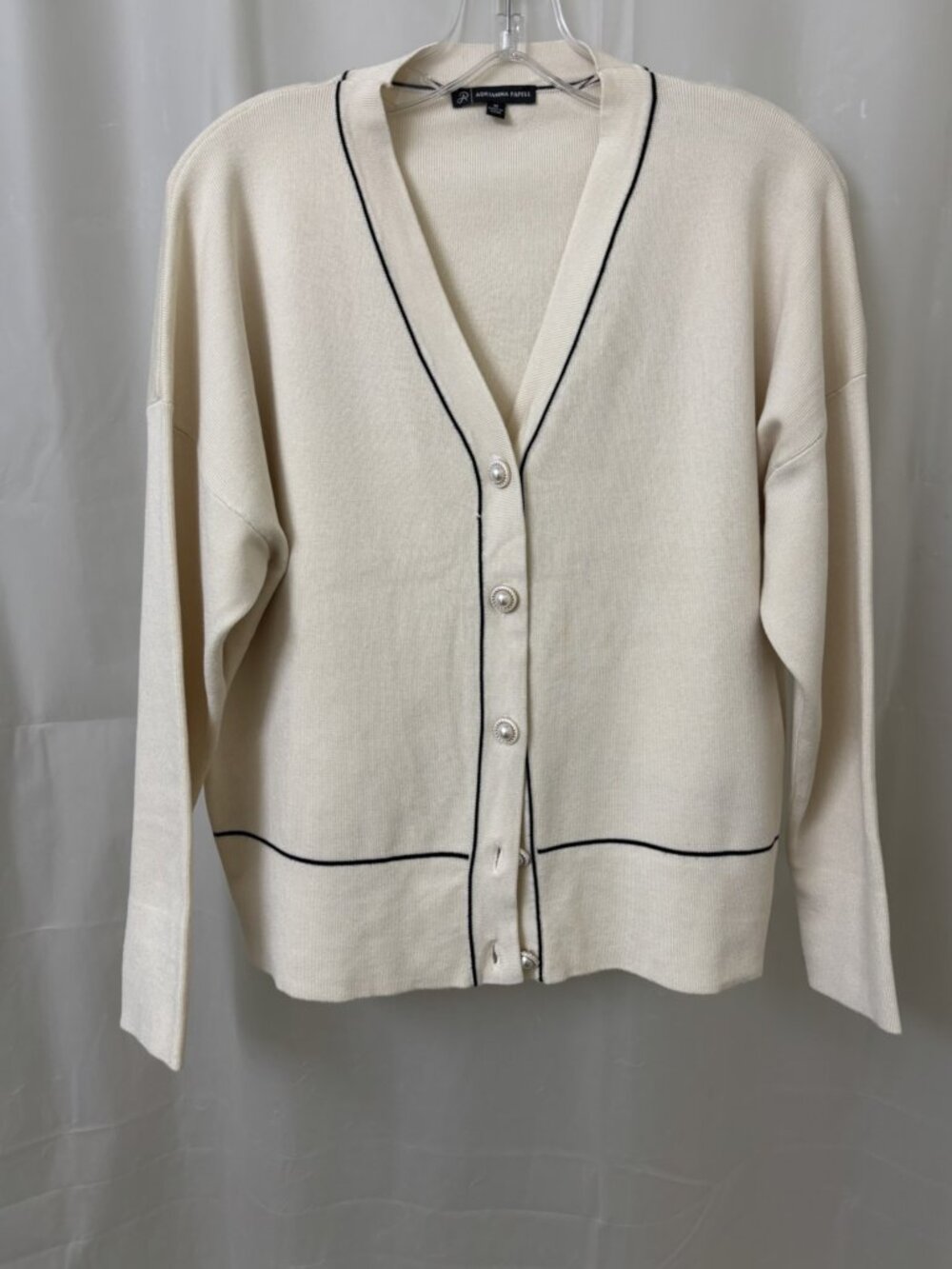 Adrianna Papell button front cardigan